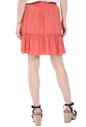 GRACE AND MILA-Γυναικεία mini φούστα GRACE AND MILA CASSIS πορτοκαλί